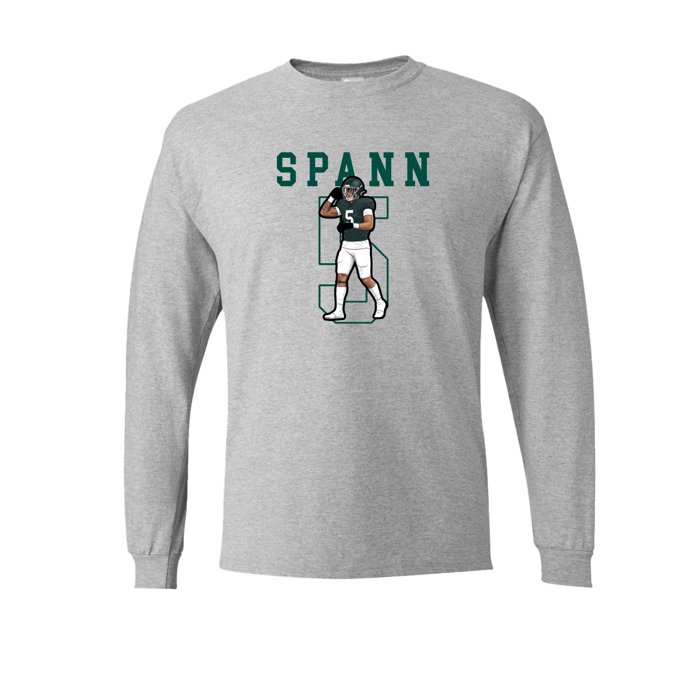 Long Sleeve Tee — Shirsey in Grey