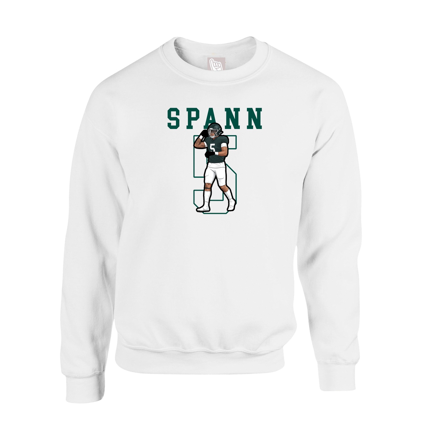 Fleece Crew — Shirsey in White