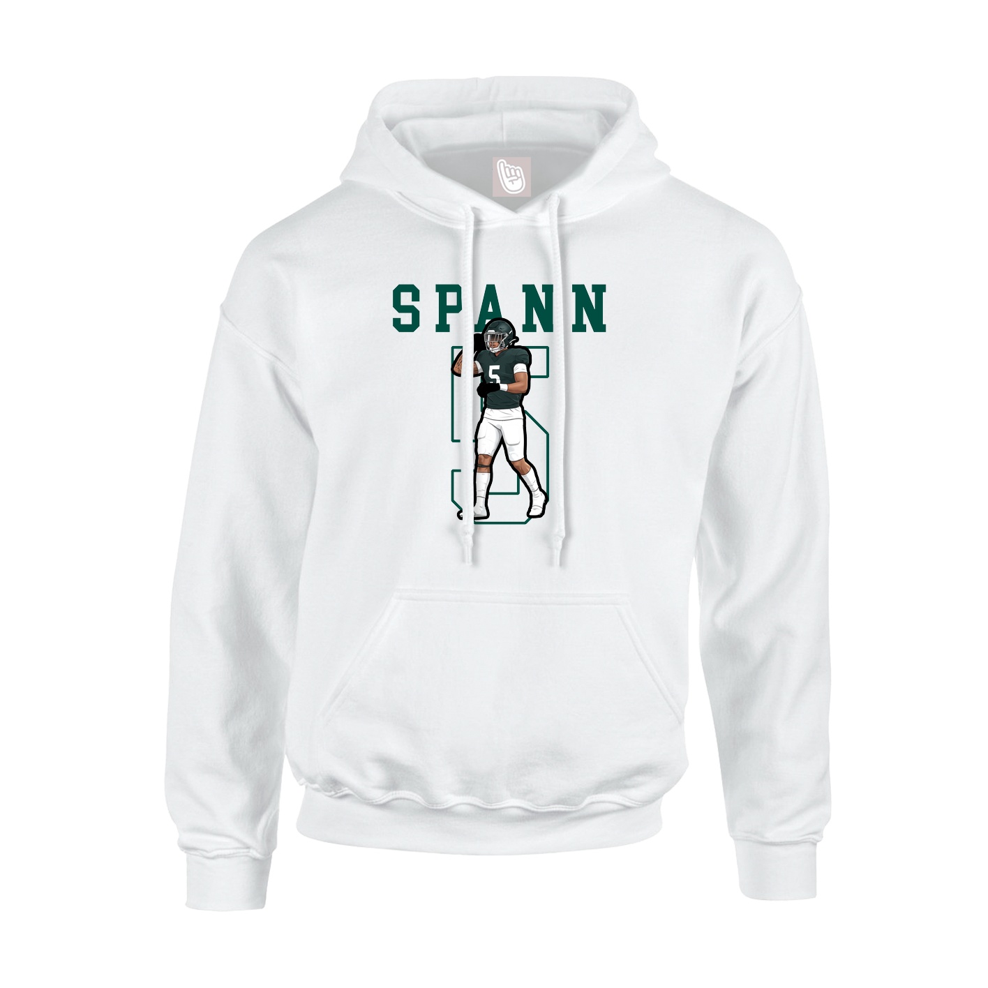 Youth Hoodie — Shirsey in White