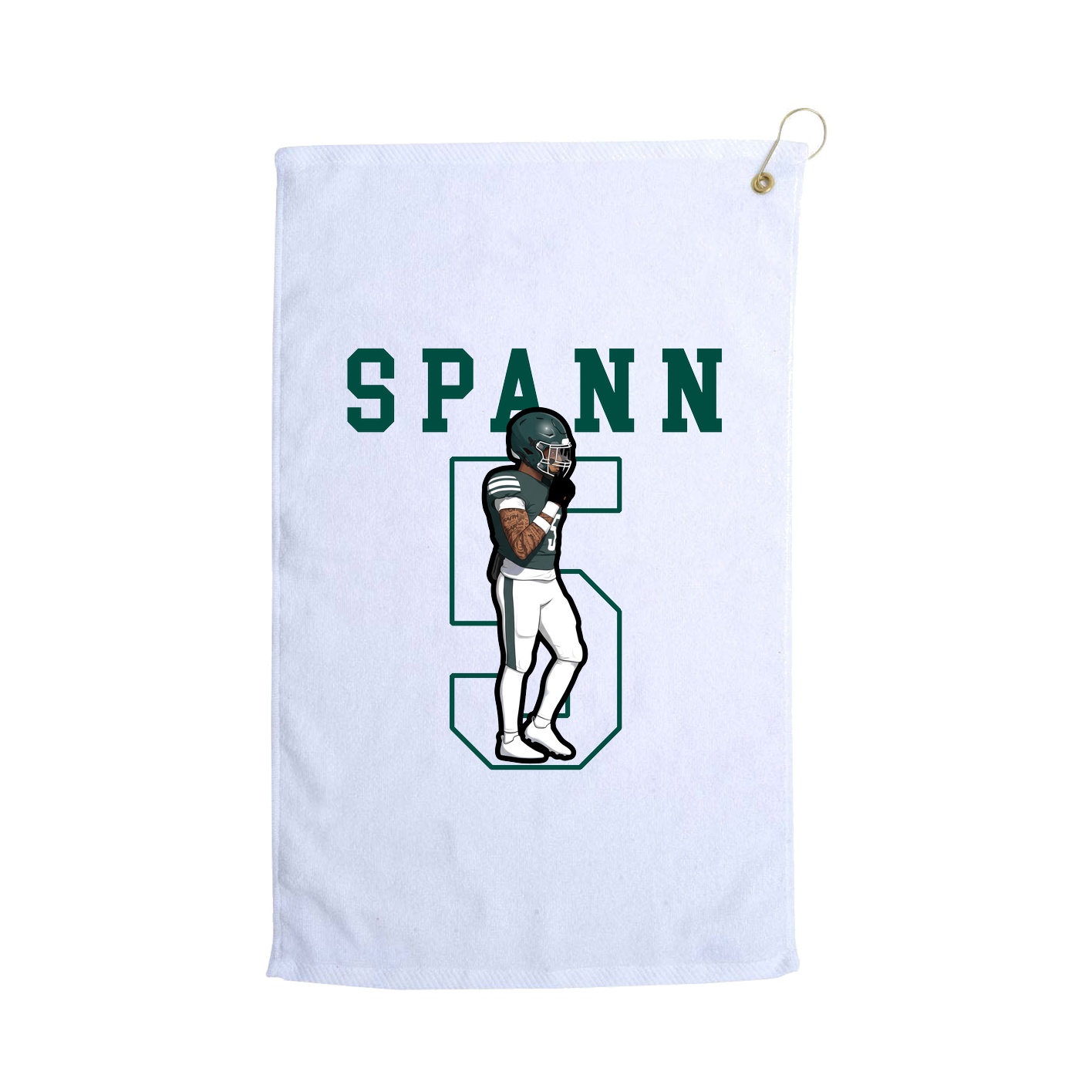 Golf Towel — Shirsey in White