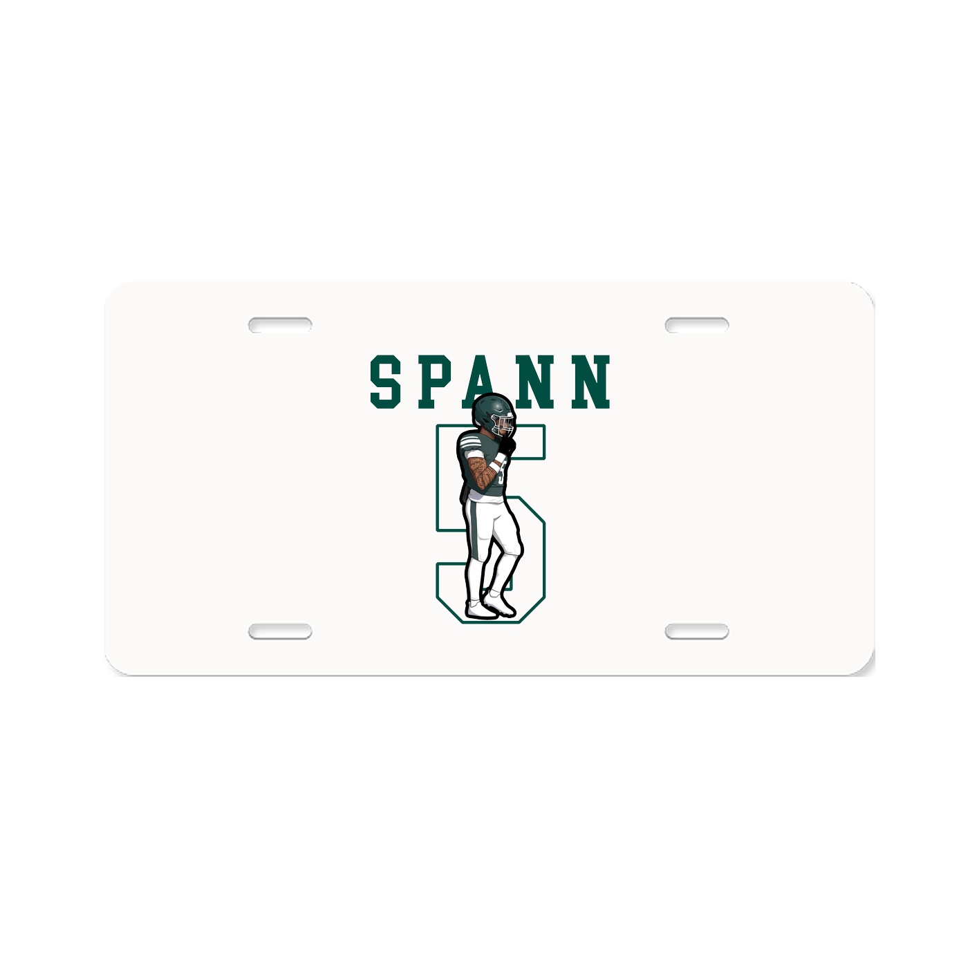 License Plate — Shirsey in Classic