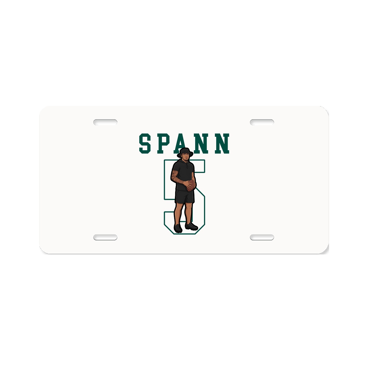License Plate — Shirsey in Classic