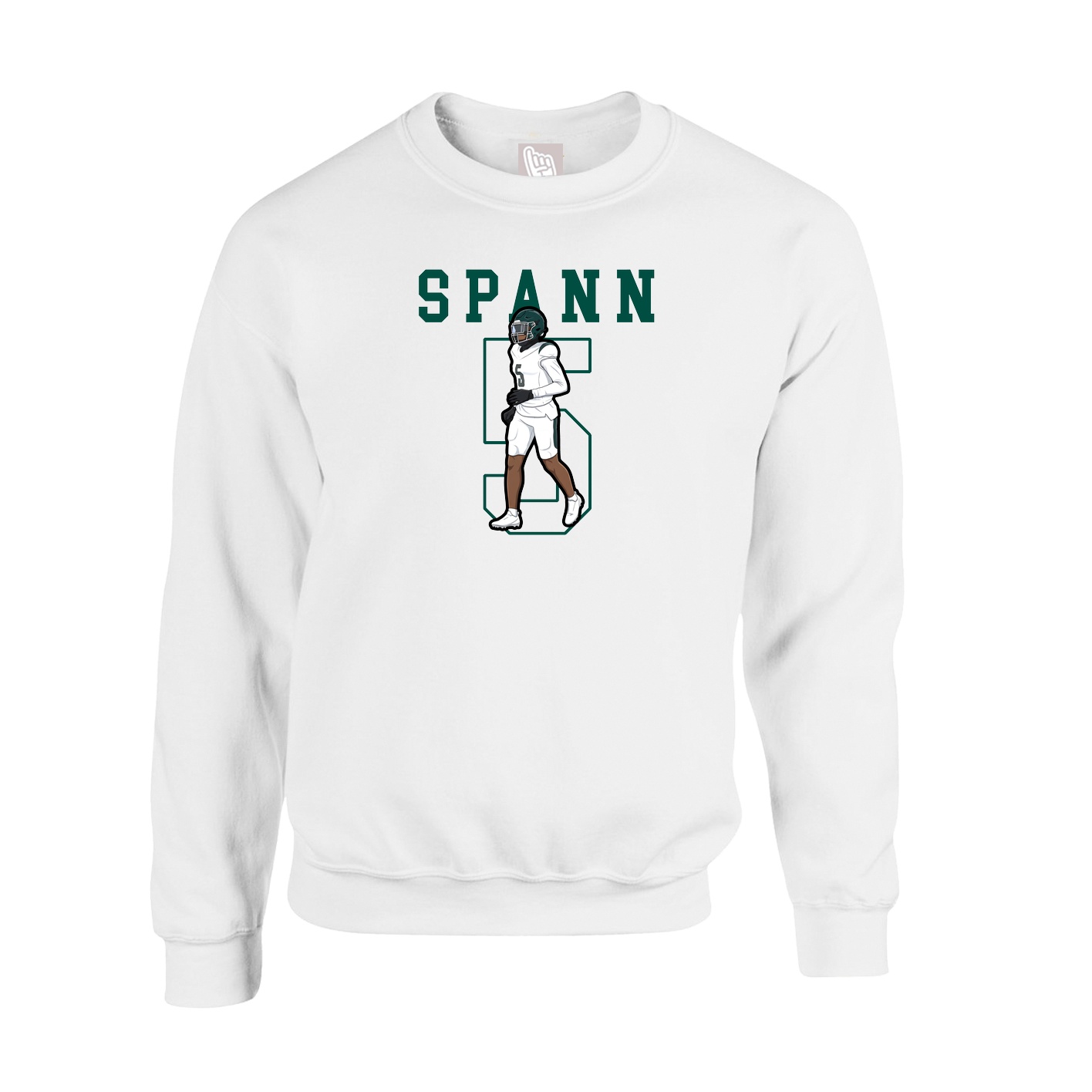 Fleece Crew — Shirsey in White