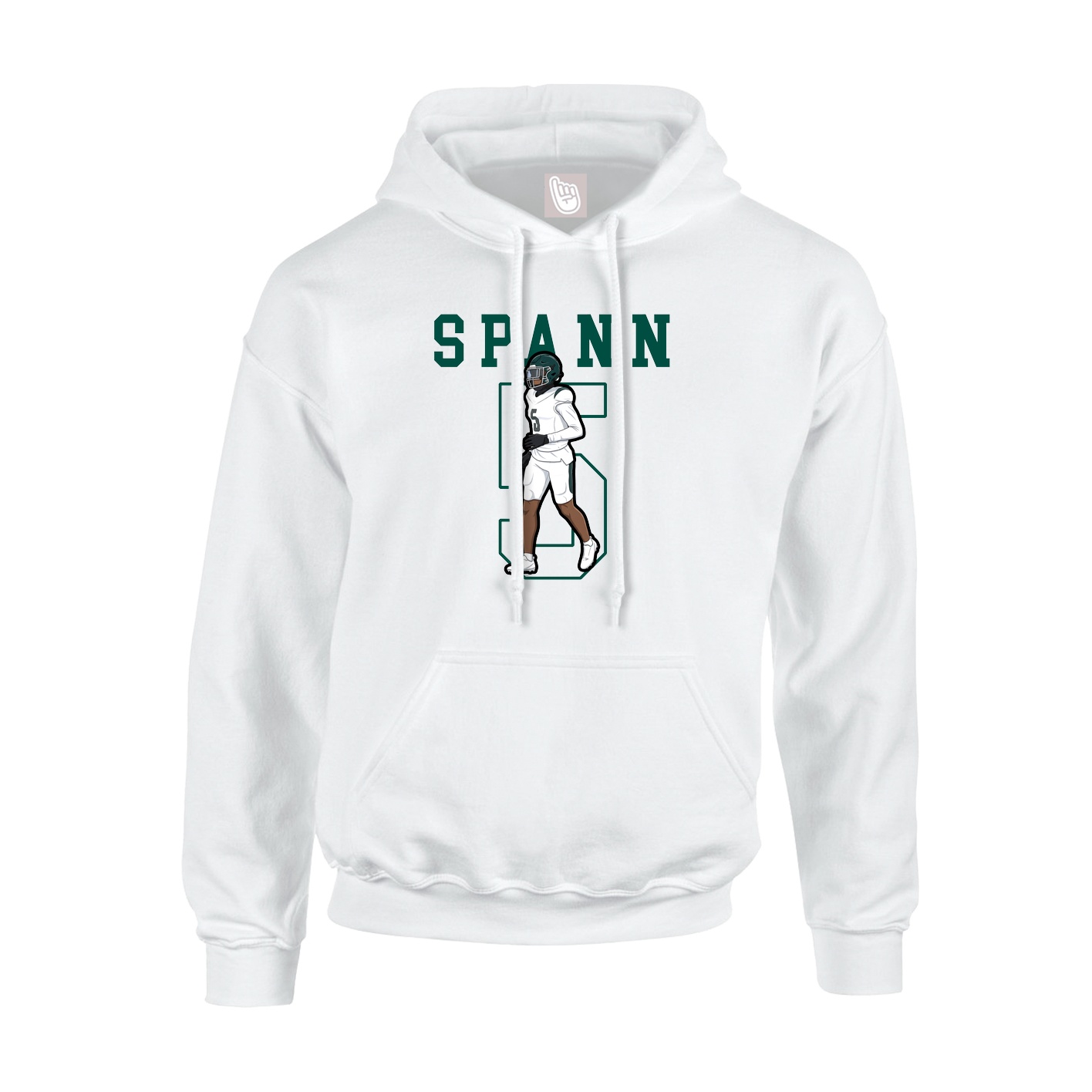 Youth Hoodie — Shirsey in White