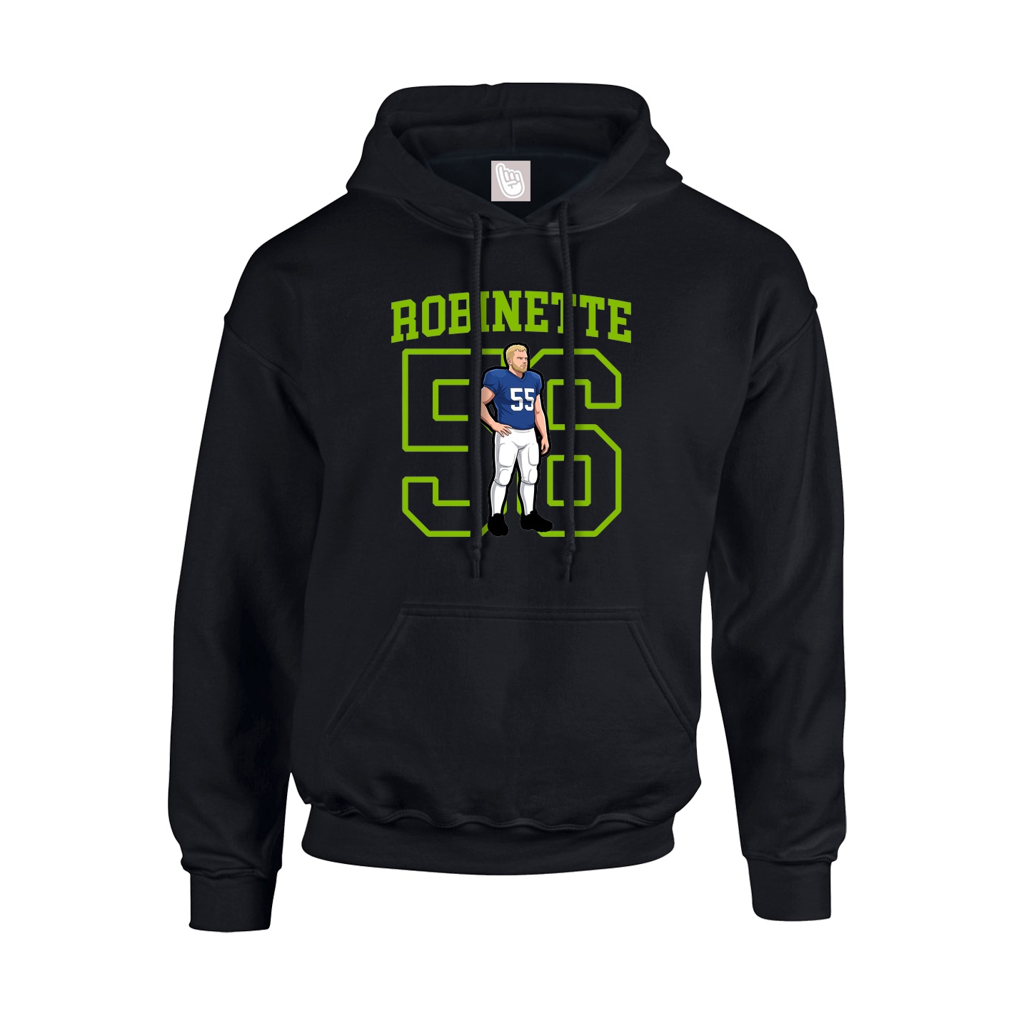 Hoodie — Shirsey in Black