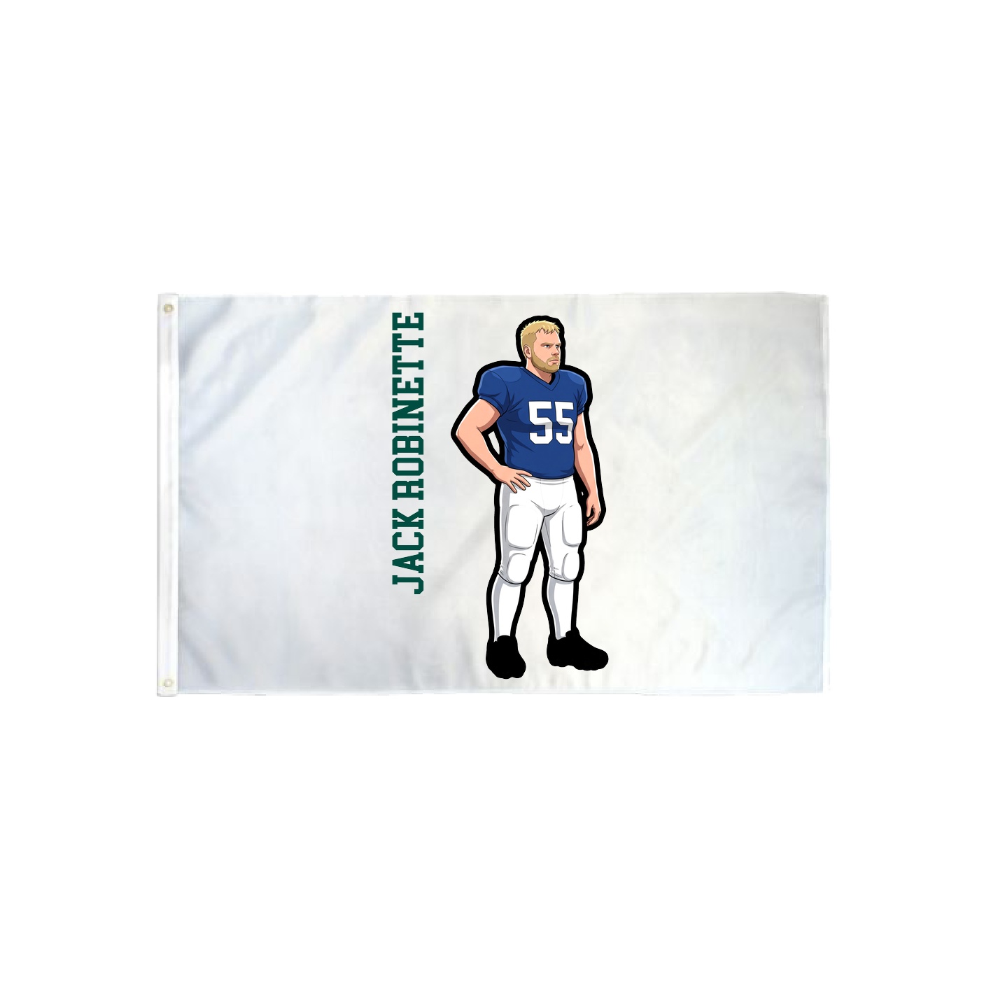 3x5 Flag — Name Vertical in Classic