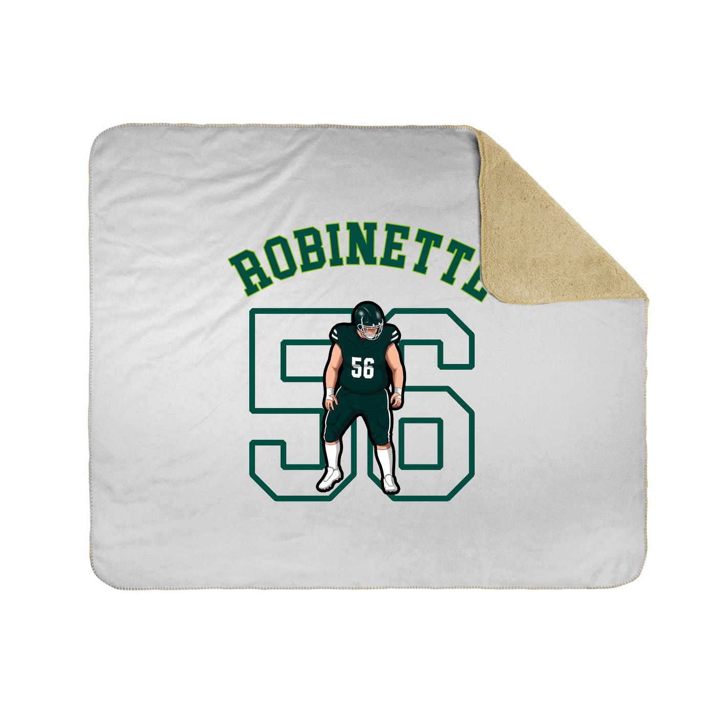 Throw Blanket — Shirsey Arch in White