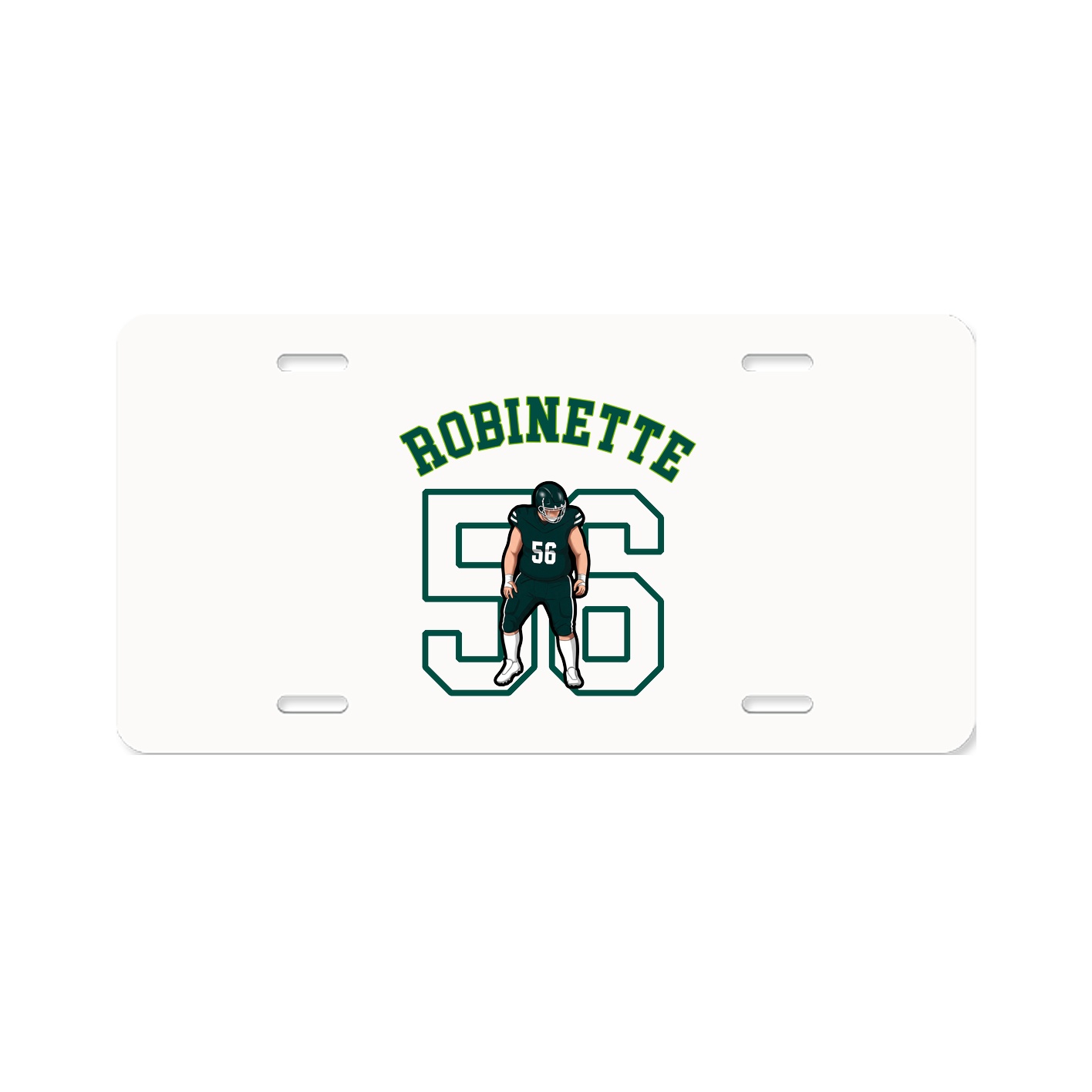 License Plate — Shirsey Arch in Classic