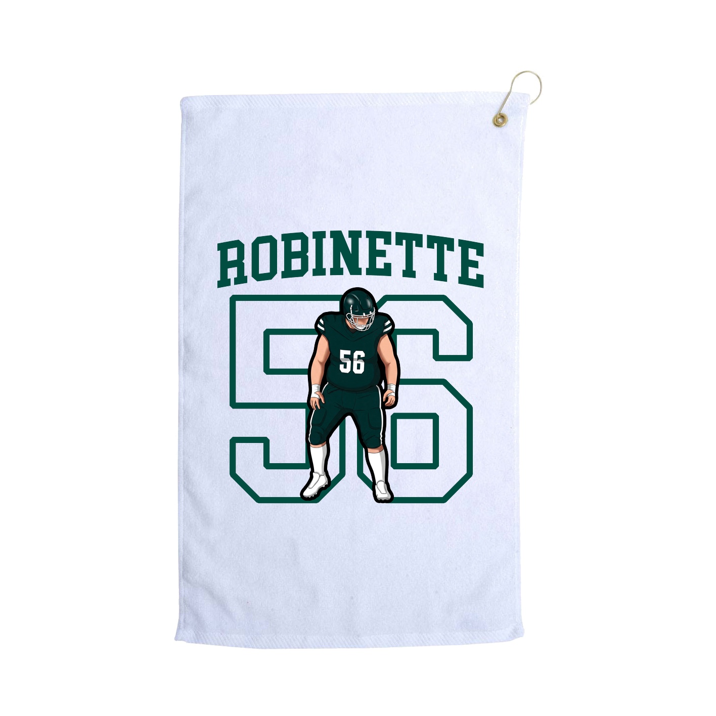 Golf Towel — Shirsey in White