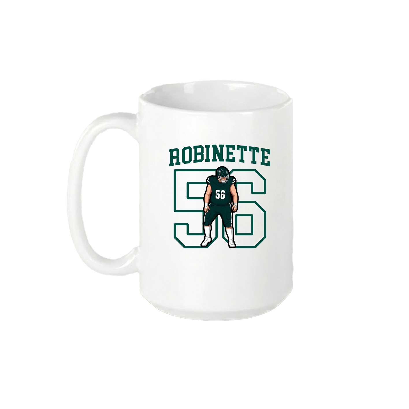 15oz Coffee Mug — Shirsey in White