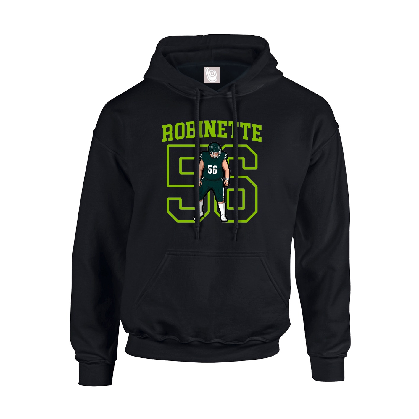Youth Hoodie — Shirsey in Black