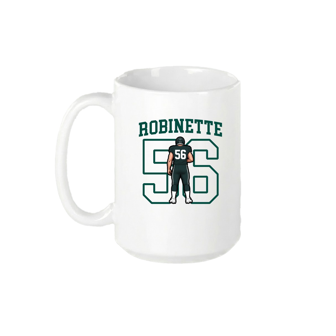 15oz Coffee Mug — Shirsey in White