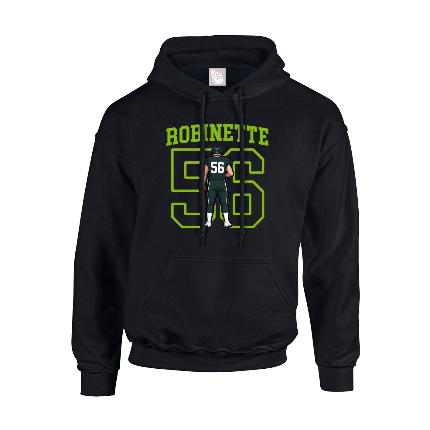 Hoodie — Shirsey in Black