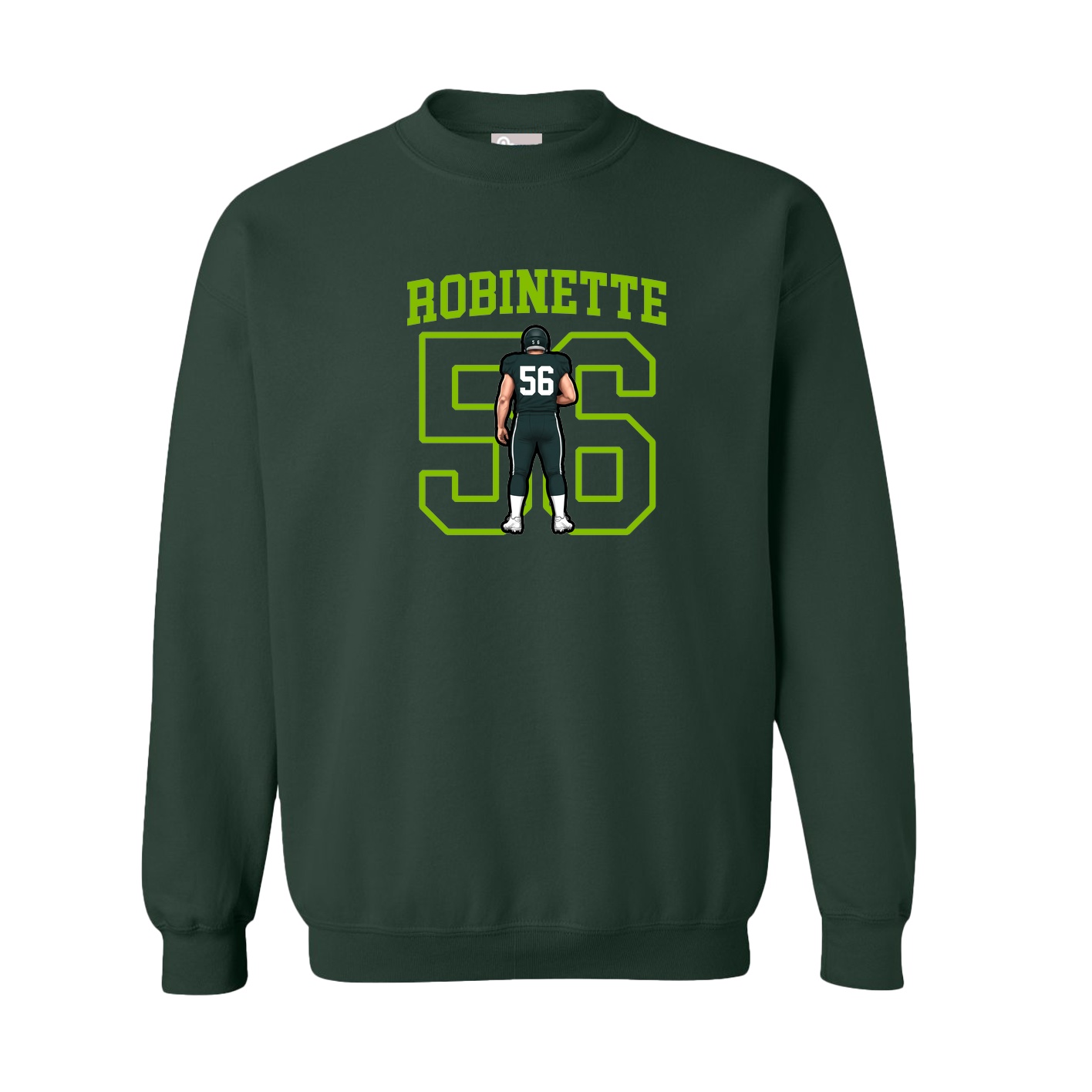 Fleece Crew — Shirsey in Green