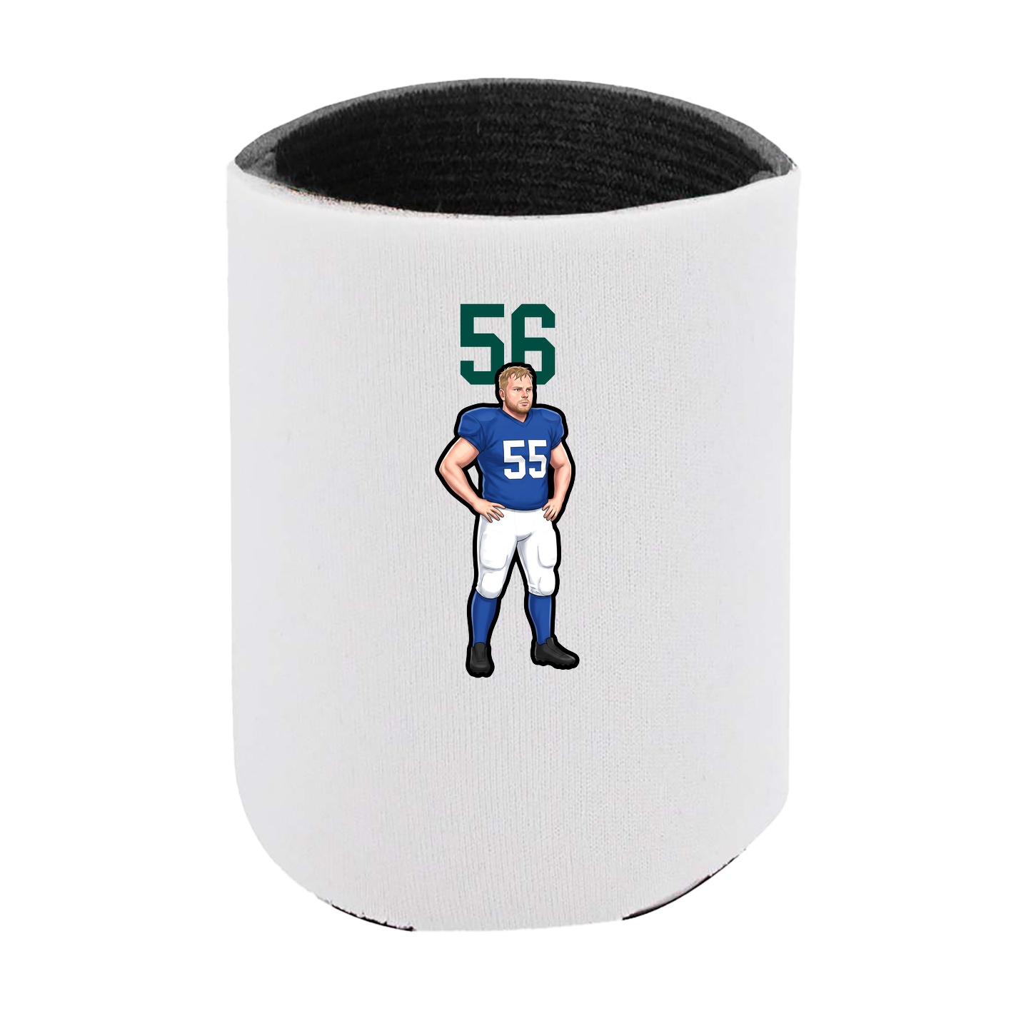 Can Holder — Number Top in White