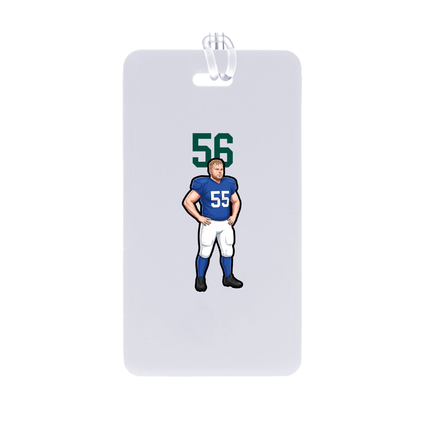 Bag Tag — Number Top in Classic