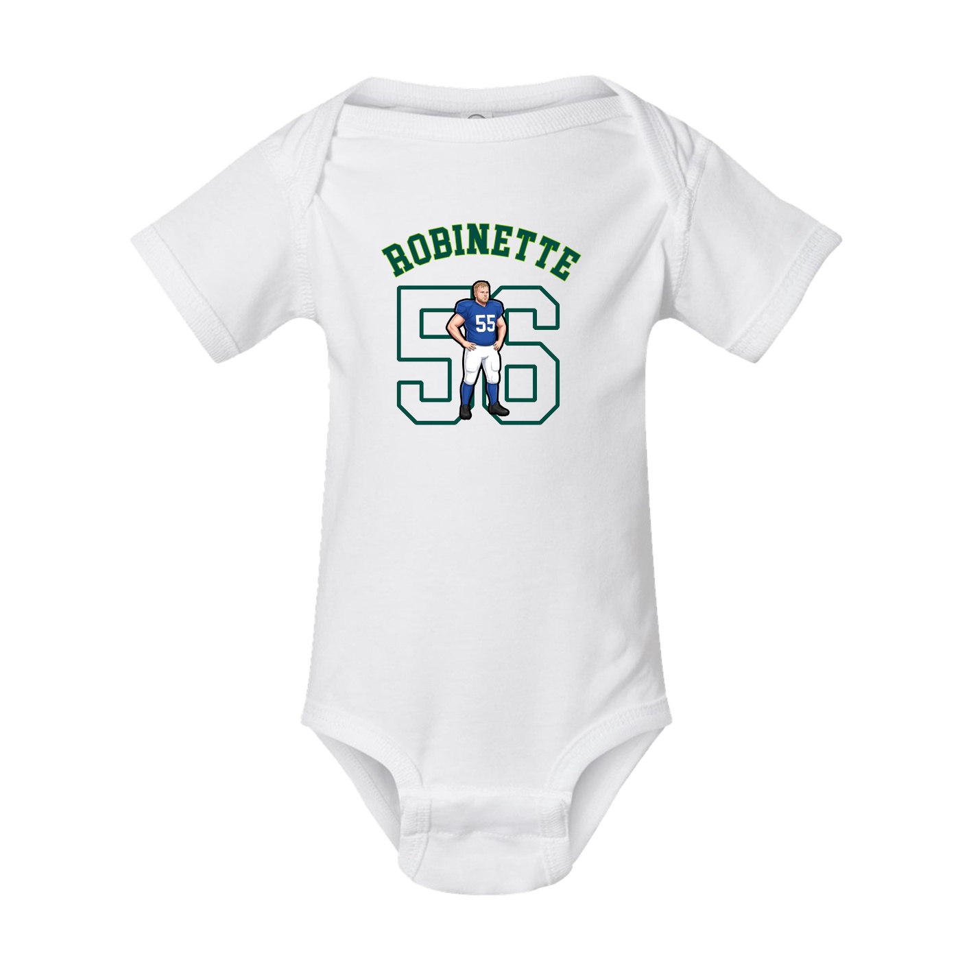 Baby Onesie — Shirsey Arch in White