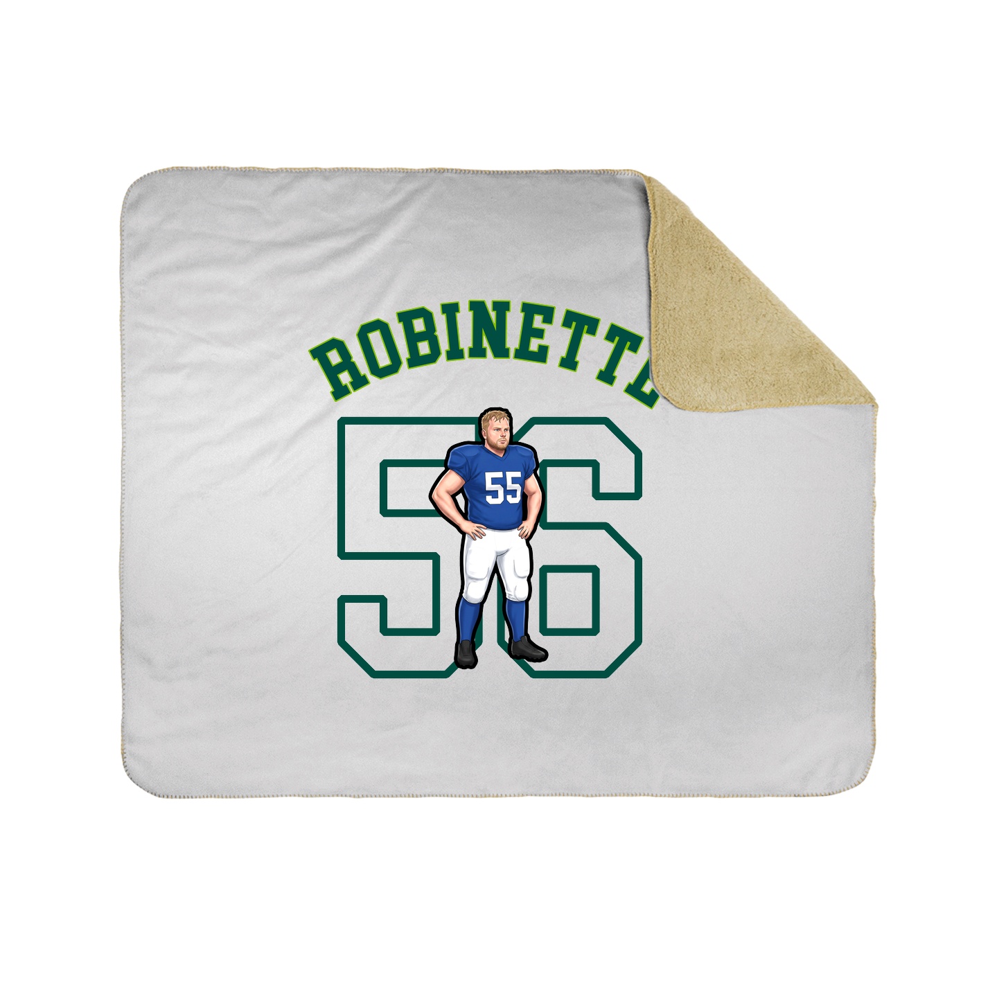 Throw Blanket — Shirsey Arch in White