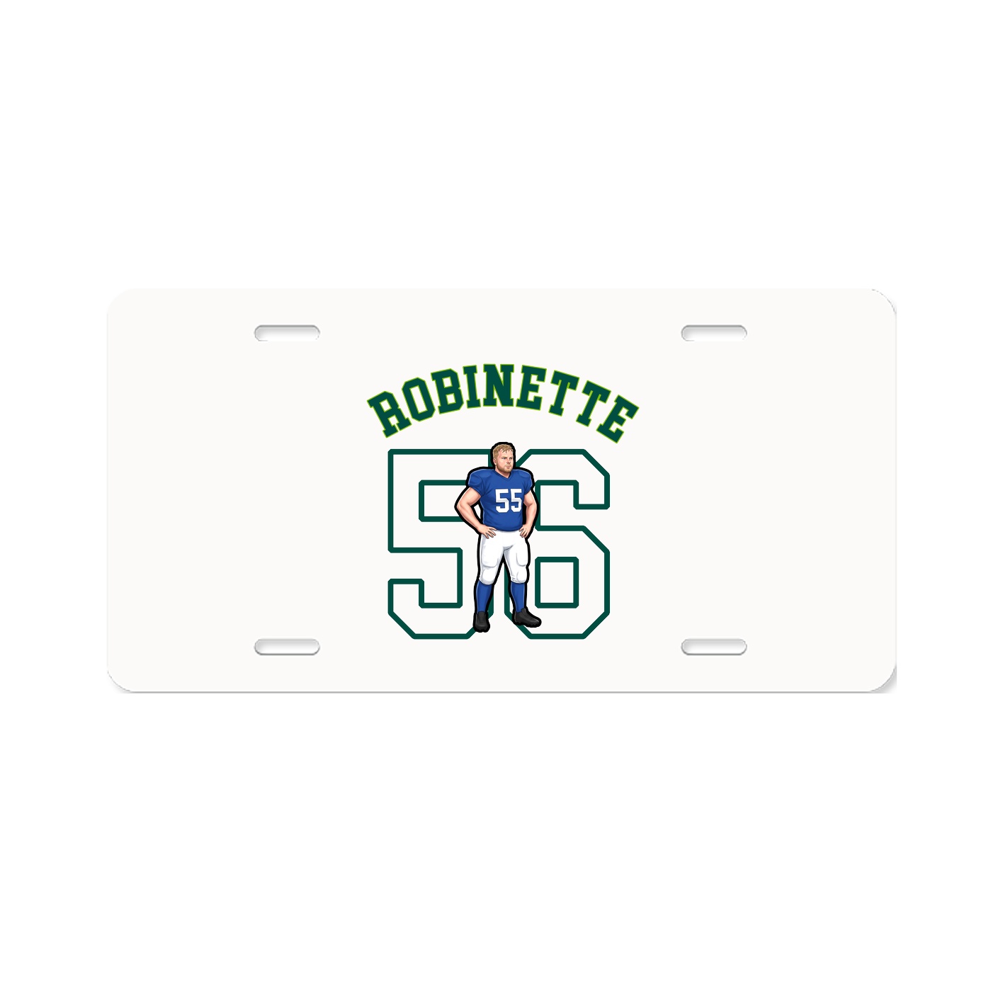 License Plate — Shirsey Arch in Classic
