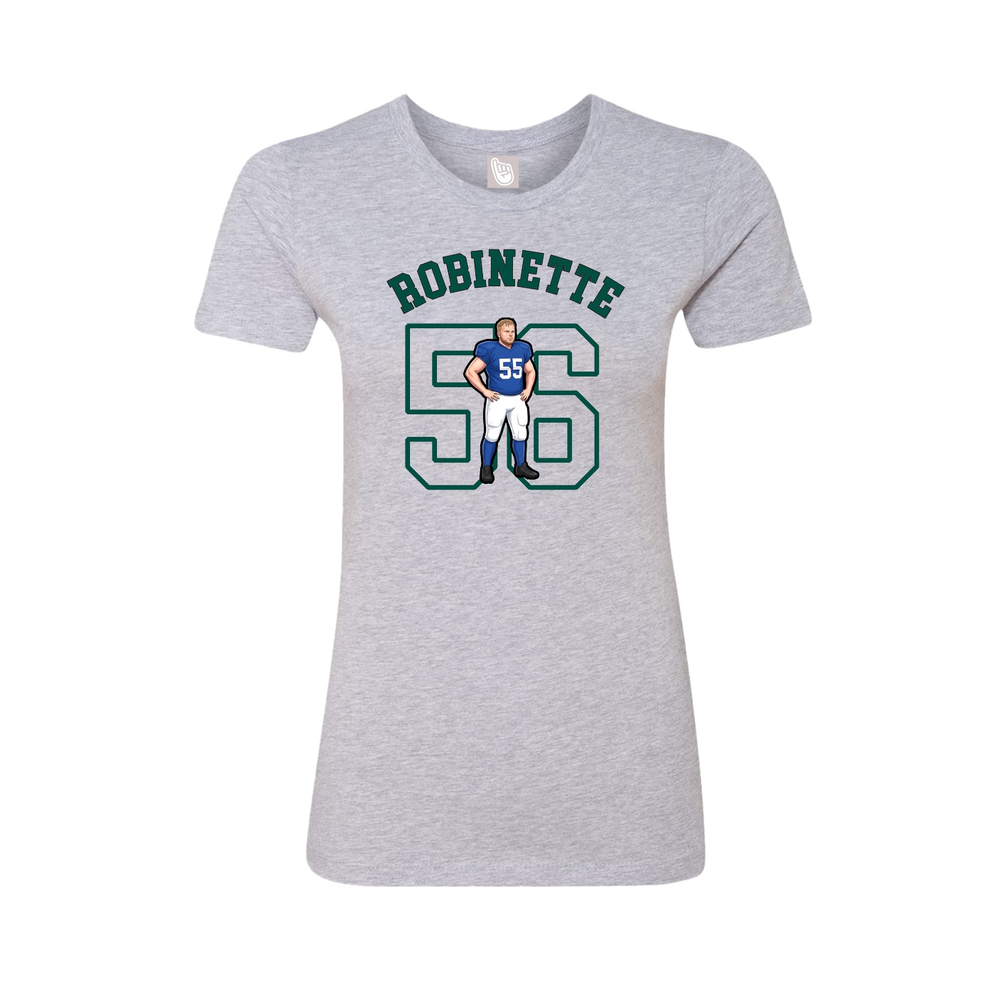 Womens Tee — Shirsey Arch in Grey