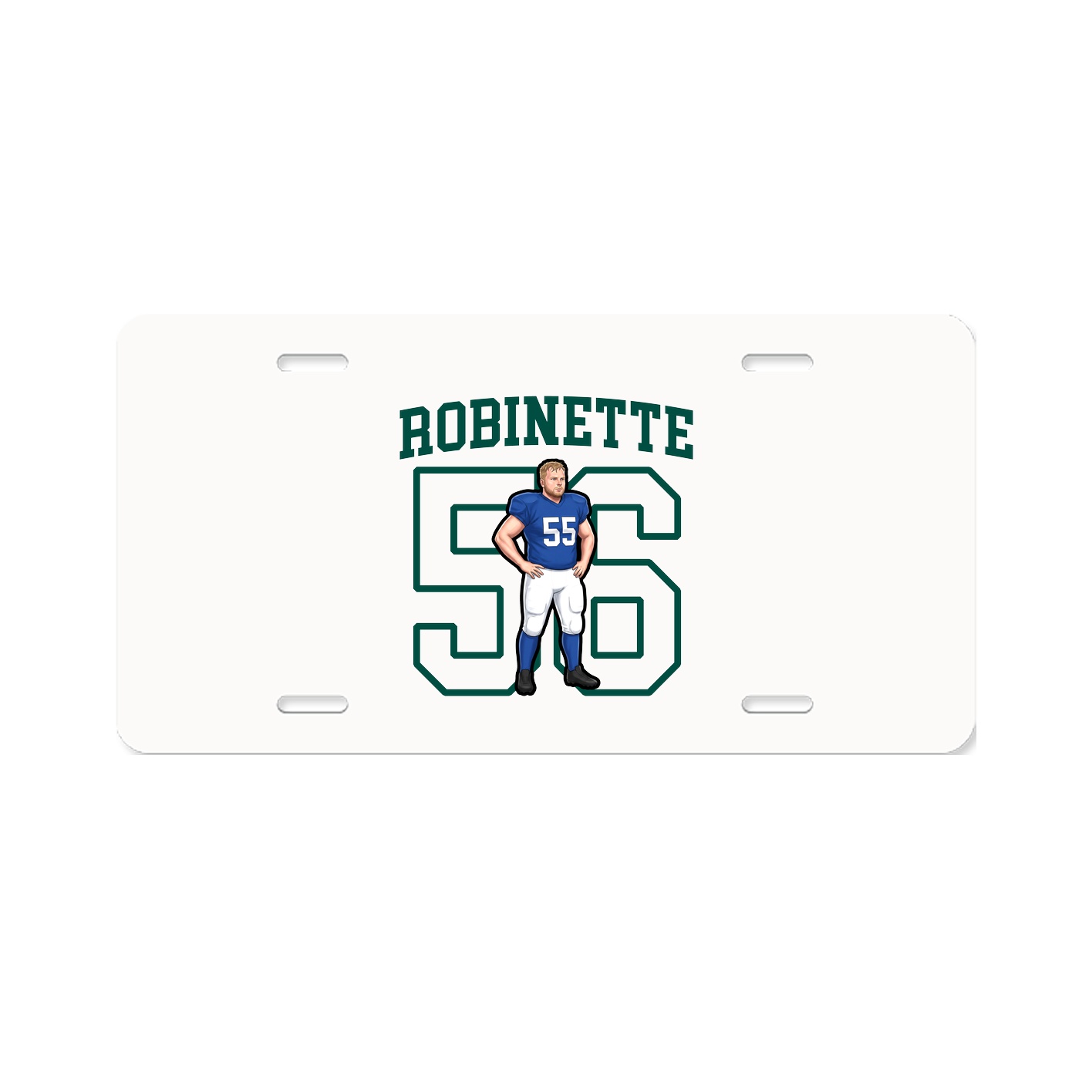 Aluminum License Plate