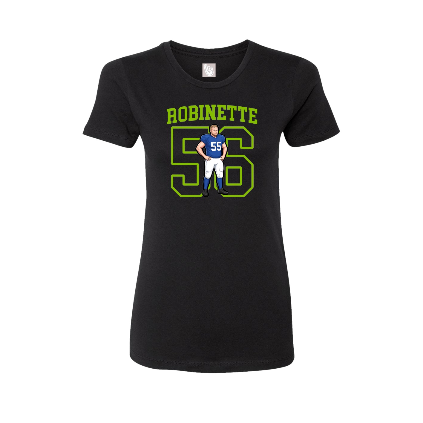 Womens Tee — Shirsey in Black
