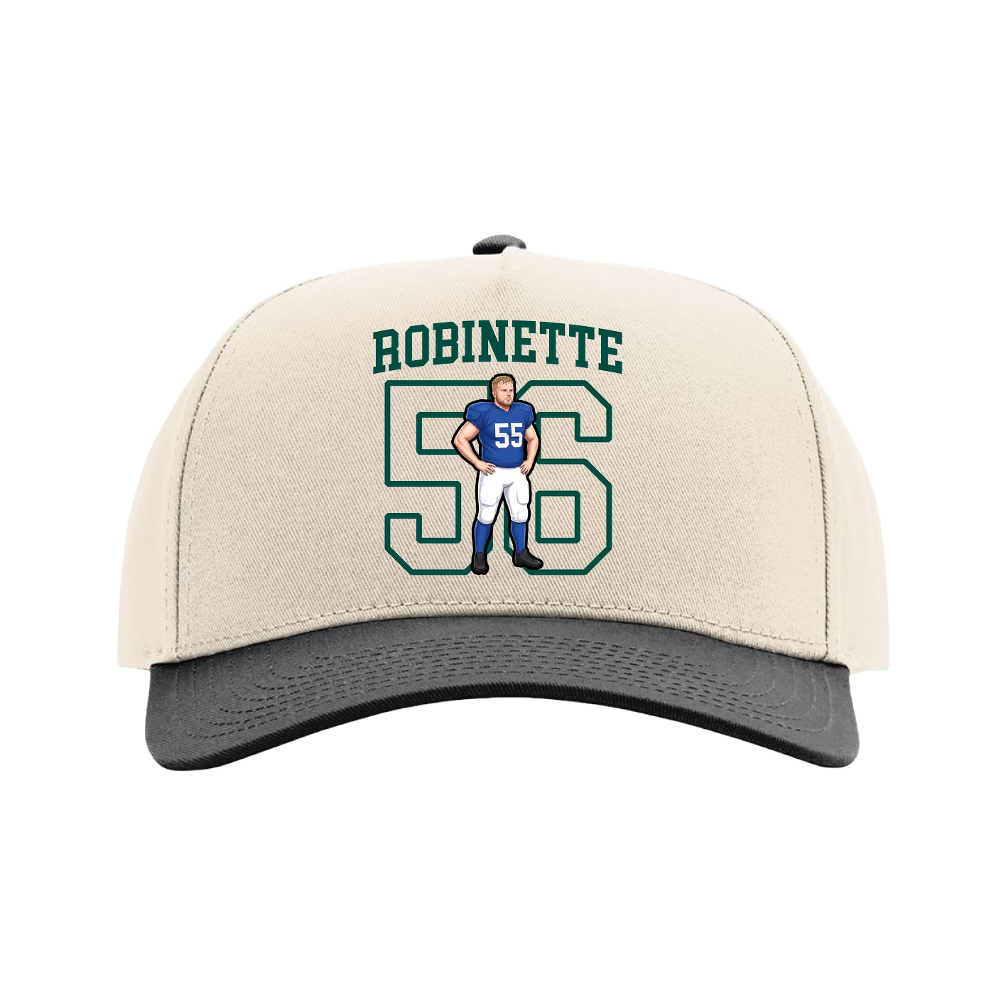 Full Fabric Five-Panel Champ Cap