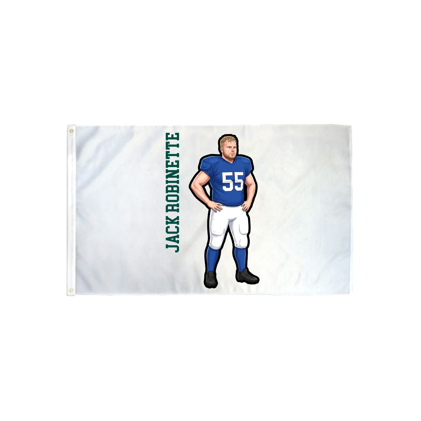 3x5 Flag — Name Vertical in Classic