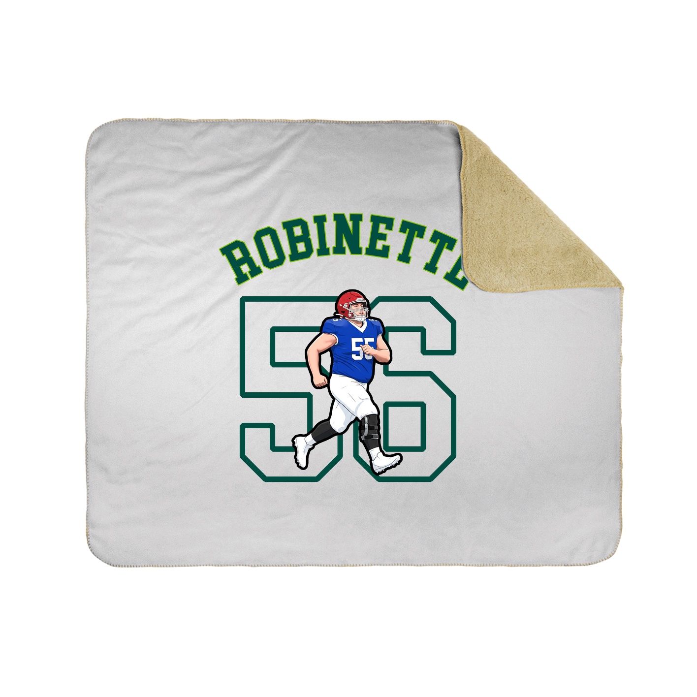 Throw Blanket — Shirsey Arch in White