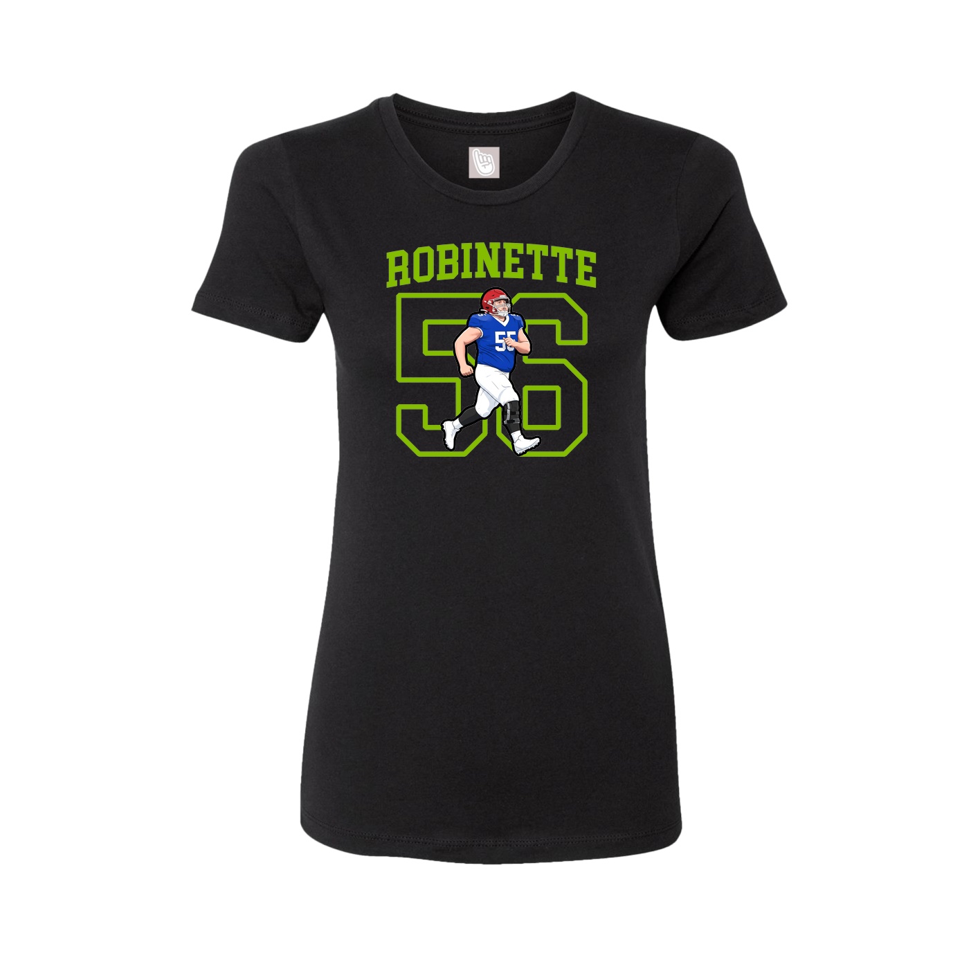 Fitted Women's Tee — Shirsey in Black