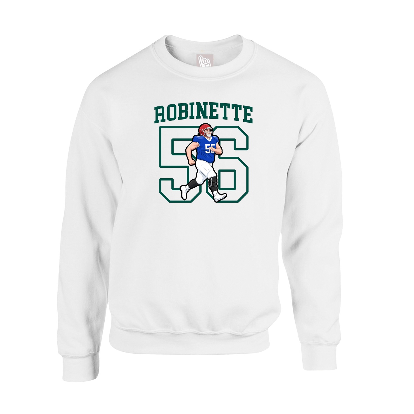 Fleece Crew — Shirsey in White
