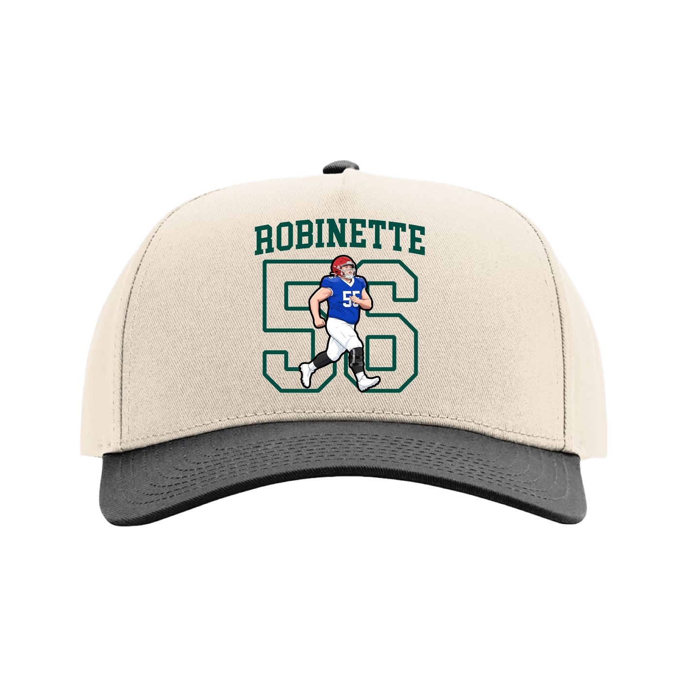 Full Fabric Five-Panel Champ Cap