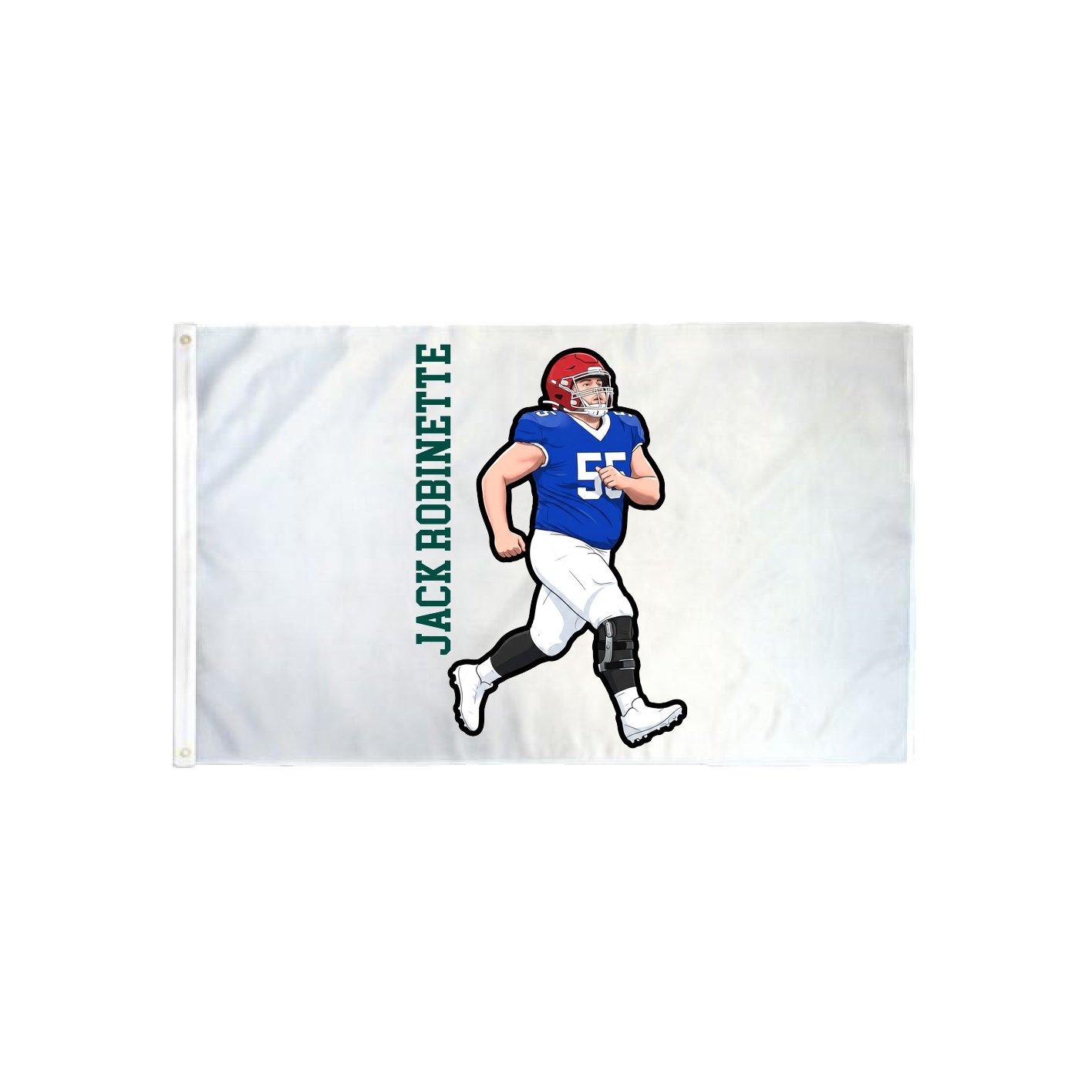 3x5 Flag — Name Vertical in Classic
