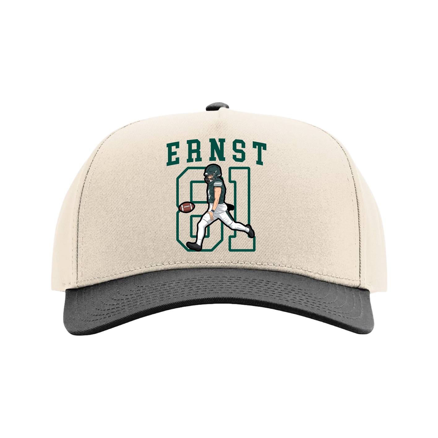 Full Fabric Five-Panel Champ Cap