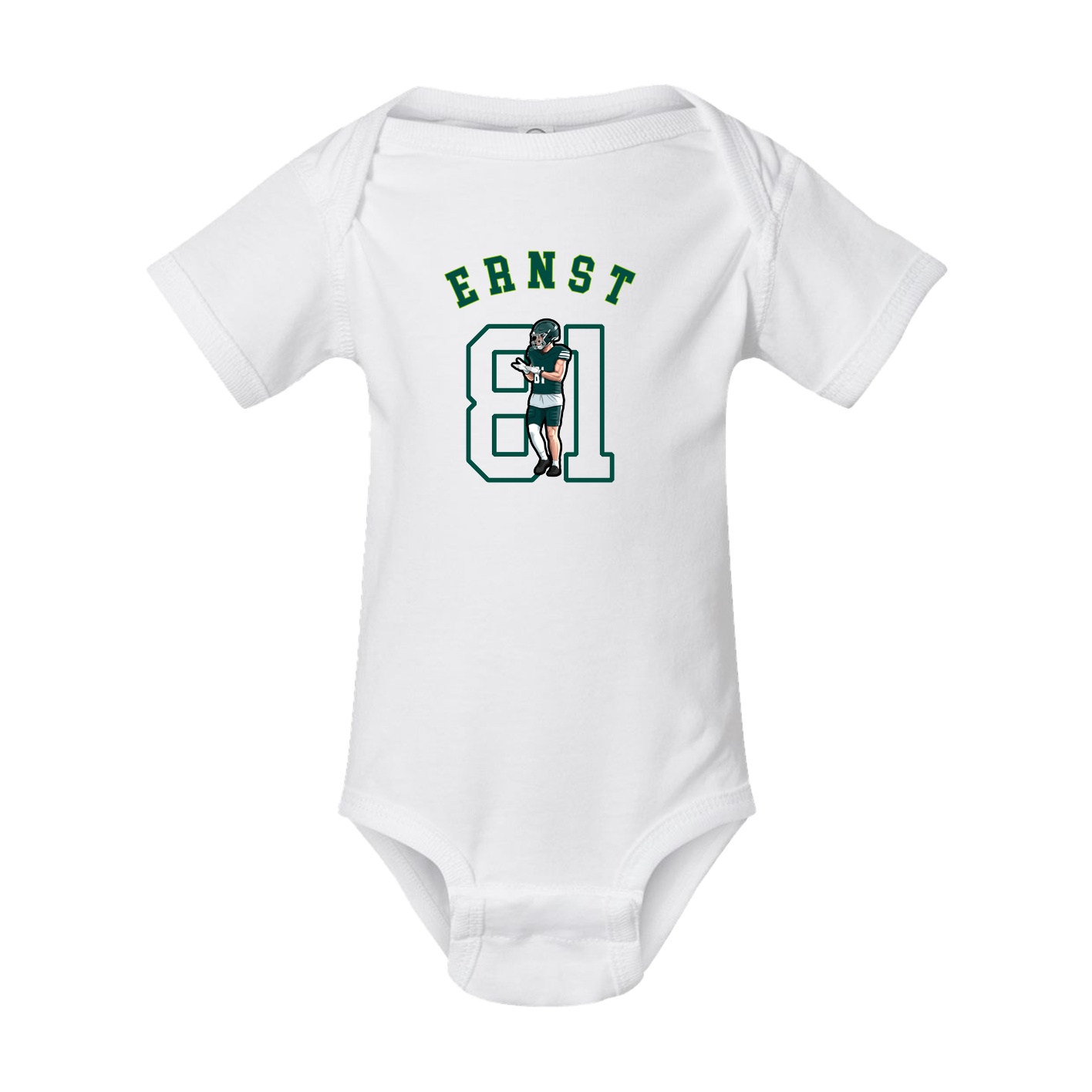Baby Onesie — Shirsey Arch in White