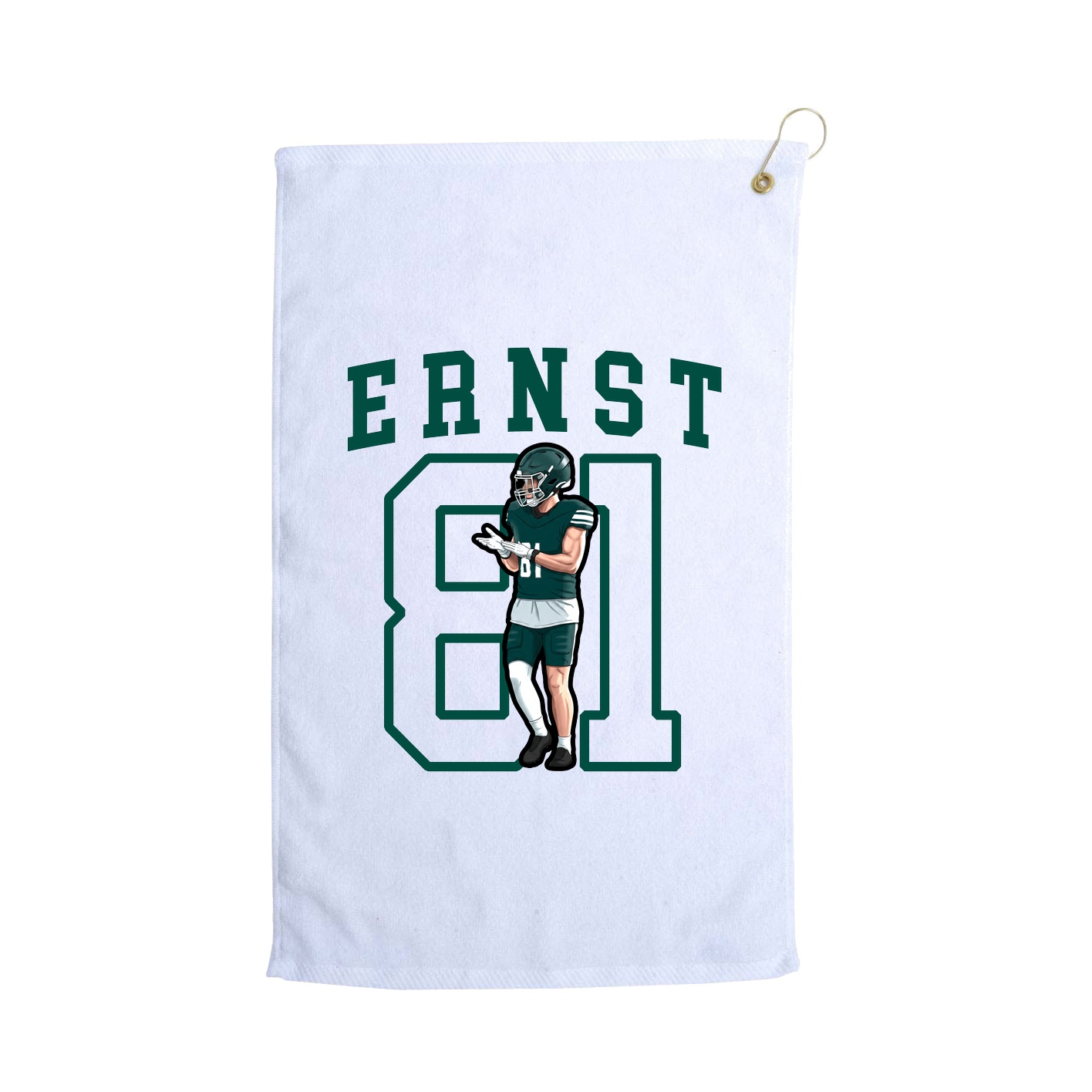 Golf Towel — Shirsey in White