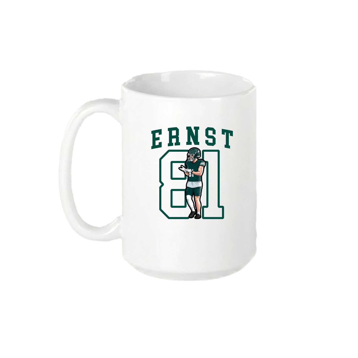 15oz Coffee Mug — Shirsey in White