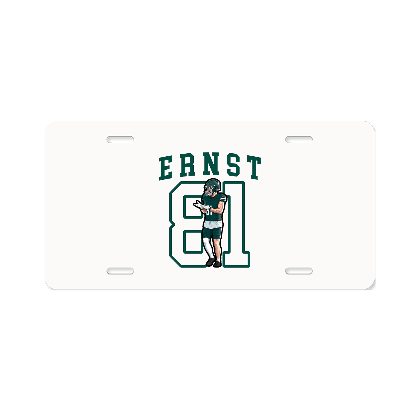 License Plate — Shirsey in Classic