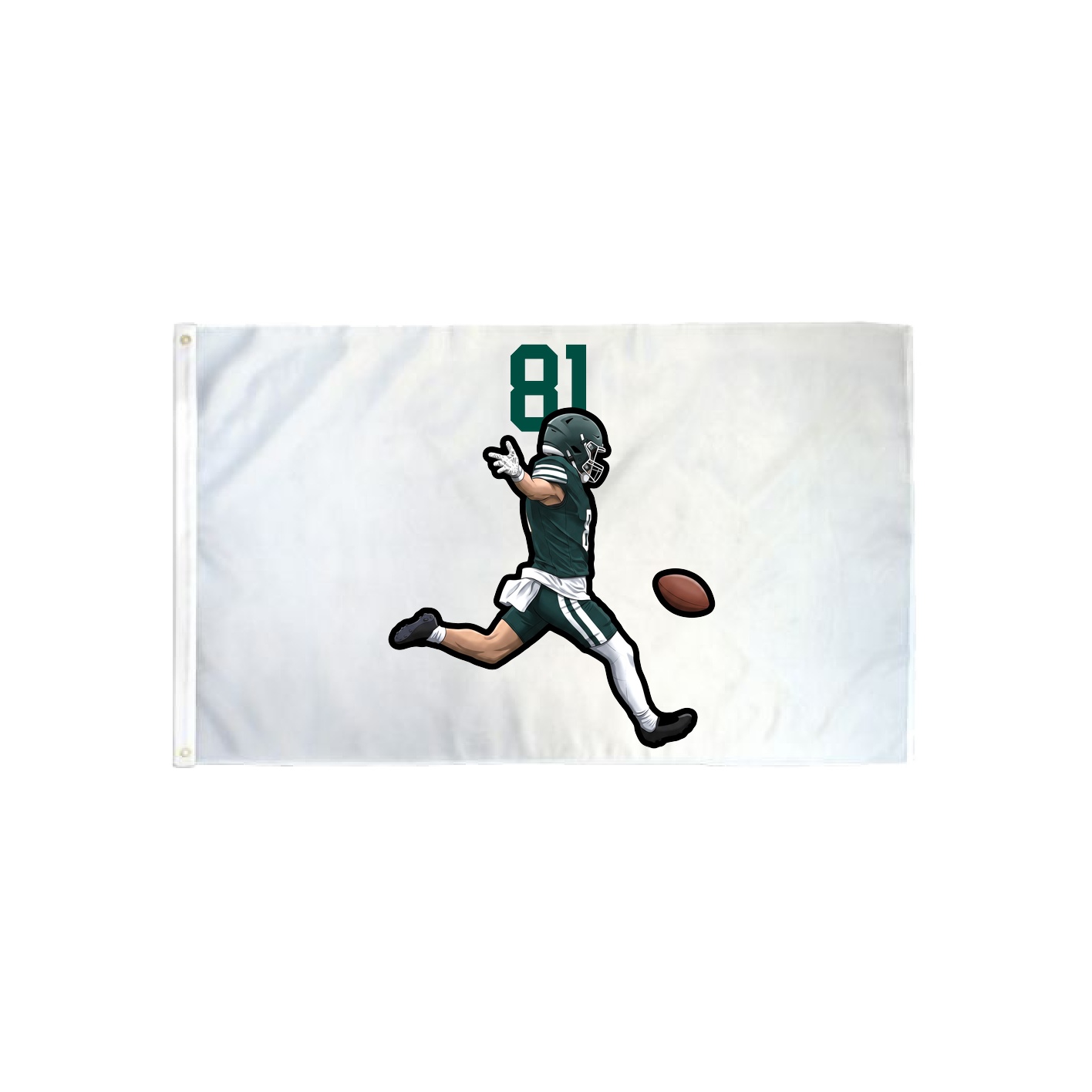 3x5 Flag — Number Top in Classic