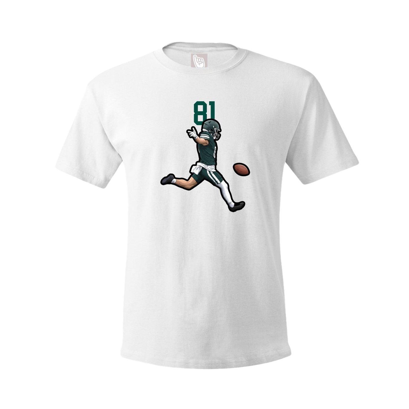 Tee — Number Top in White