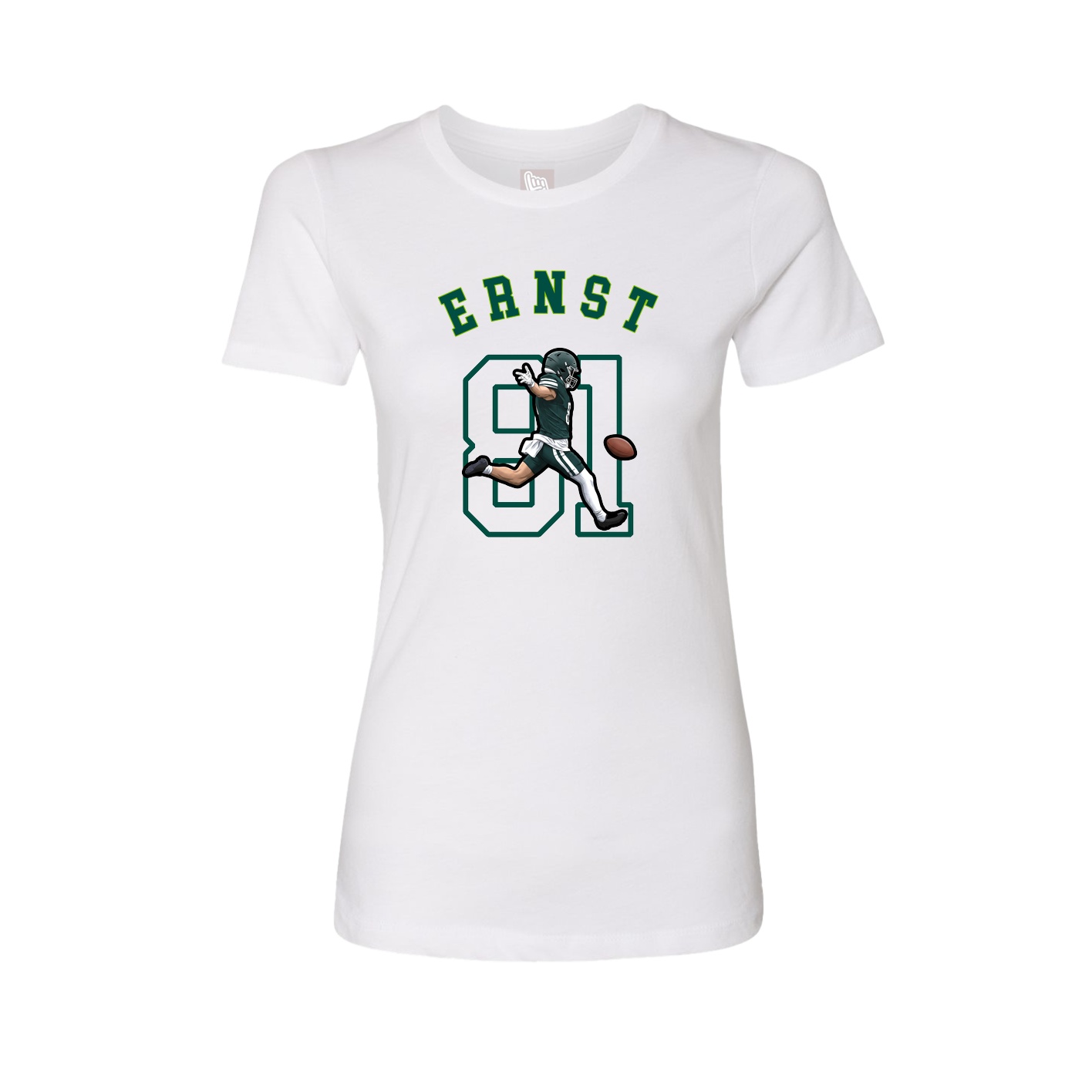 Womens Tee — Shirsey Arch in White