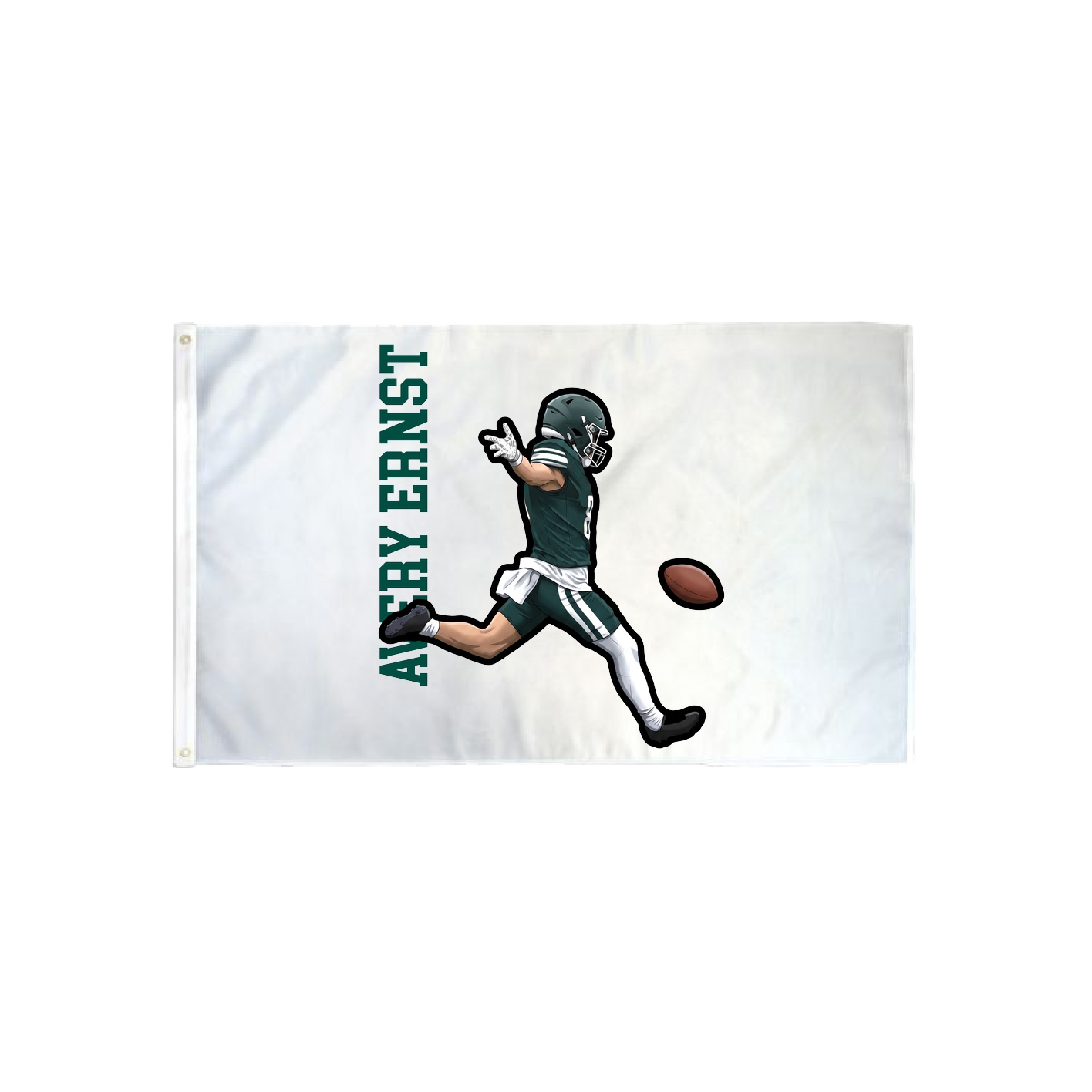3x5 Flag — Name Vertical in Classic