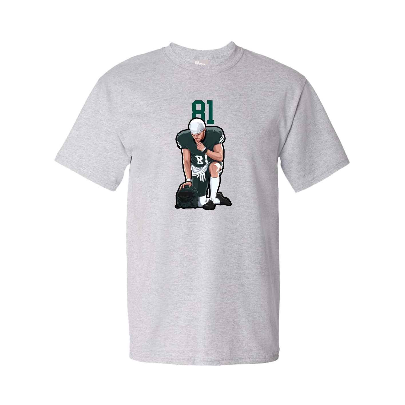 Tee — Number Top in Grey