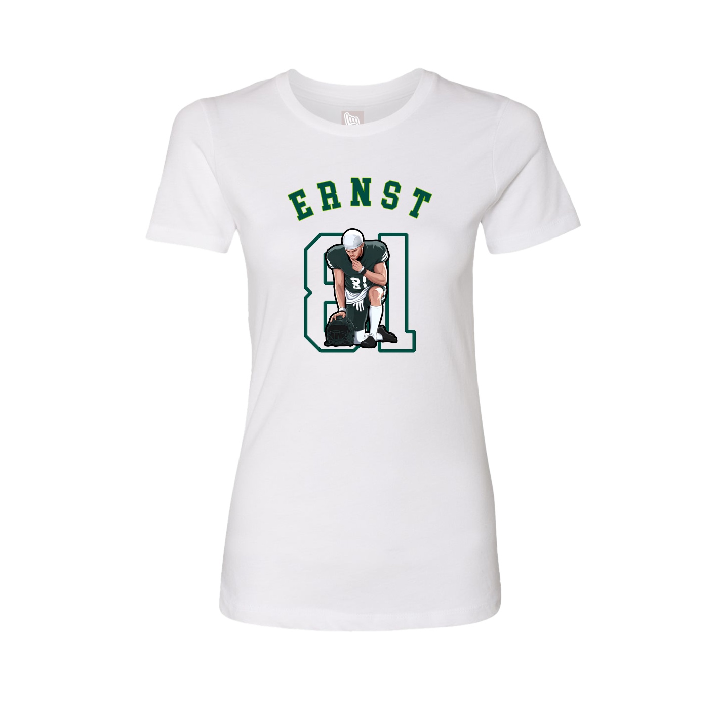 Womens Tee — Shirsey Arch in White