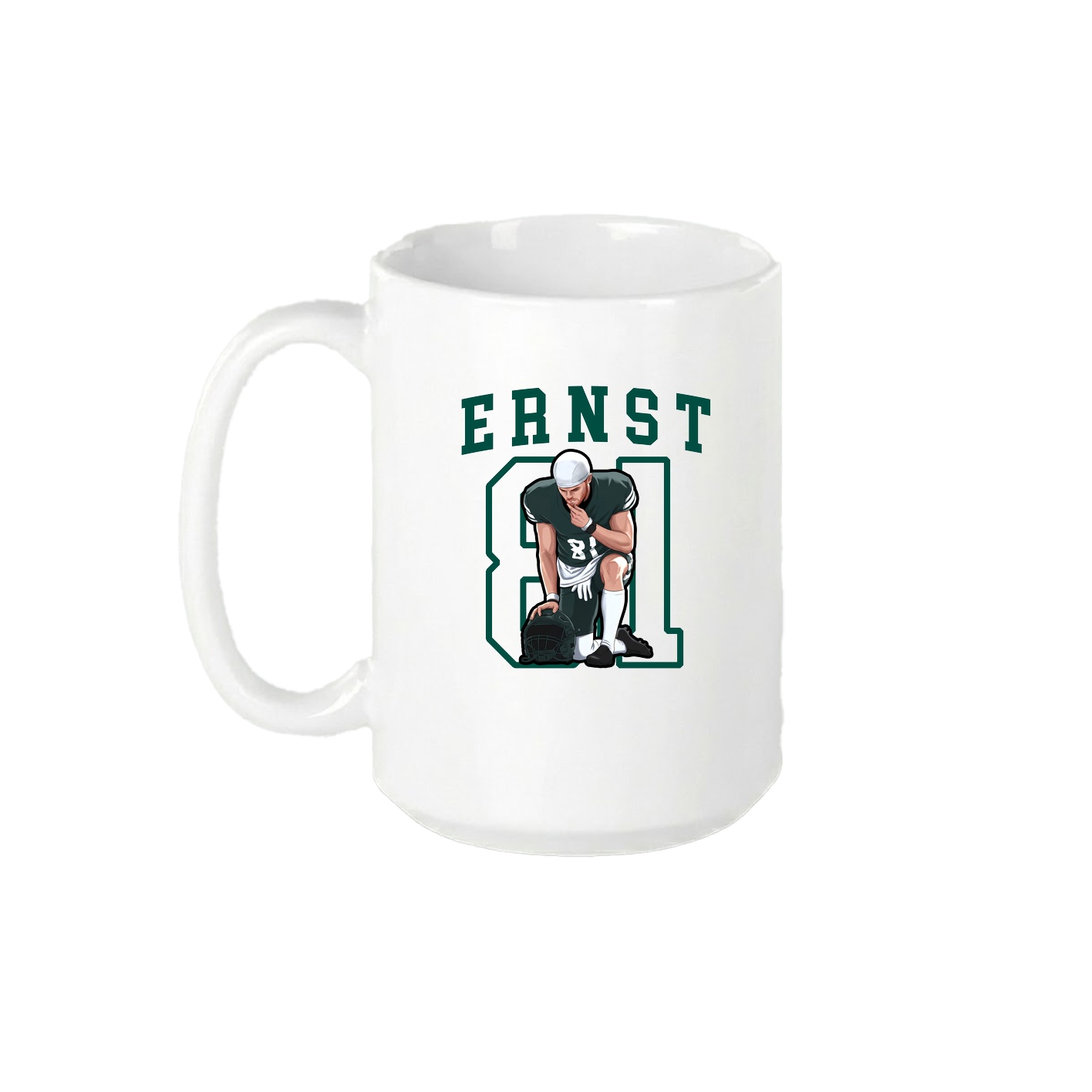 15oz Coffee Mug — Shirsey in White