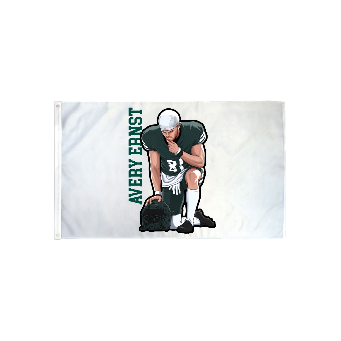 3x5 Flag — Name Vertical in Classic