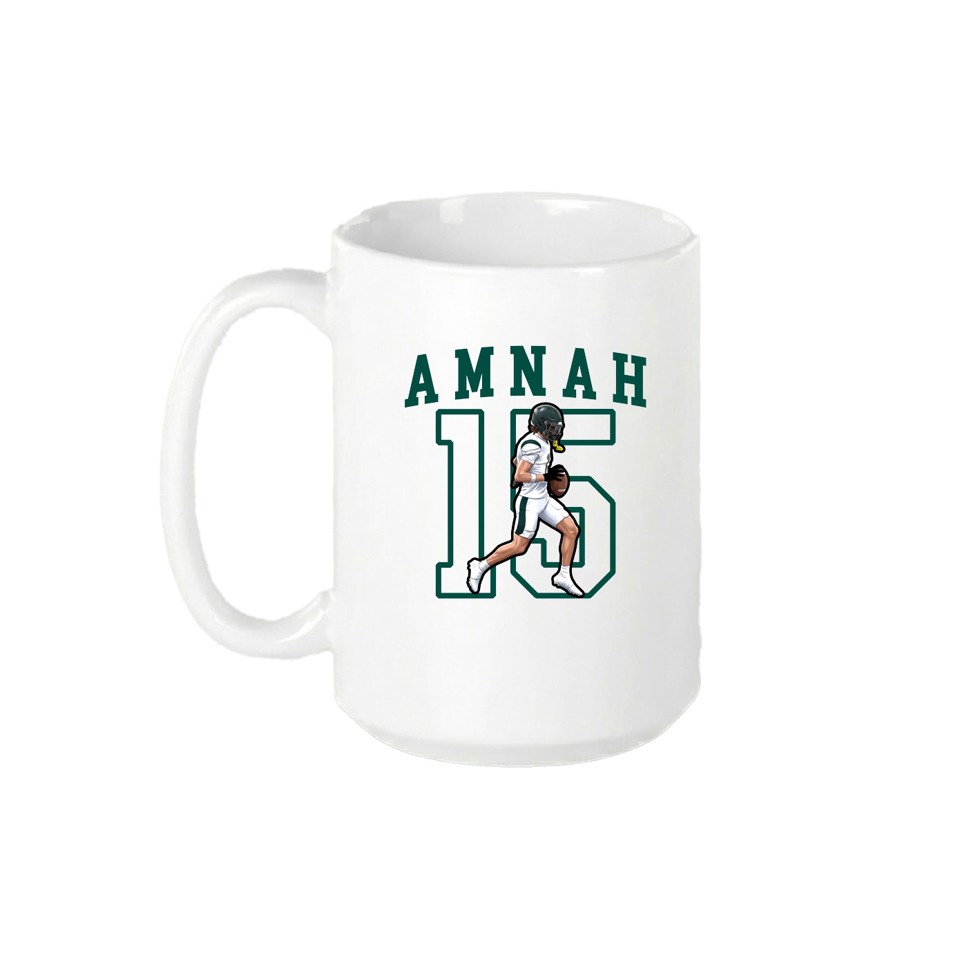 15oz Coffee Mug — Shirsey in White