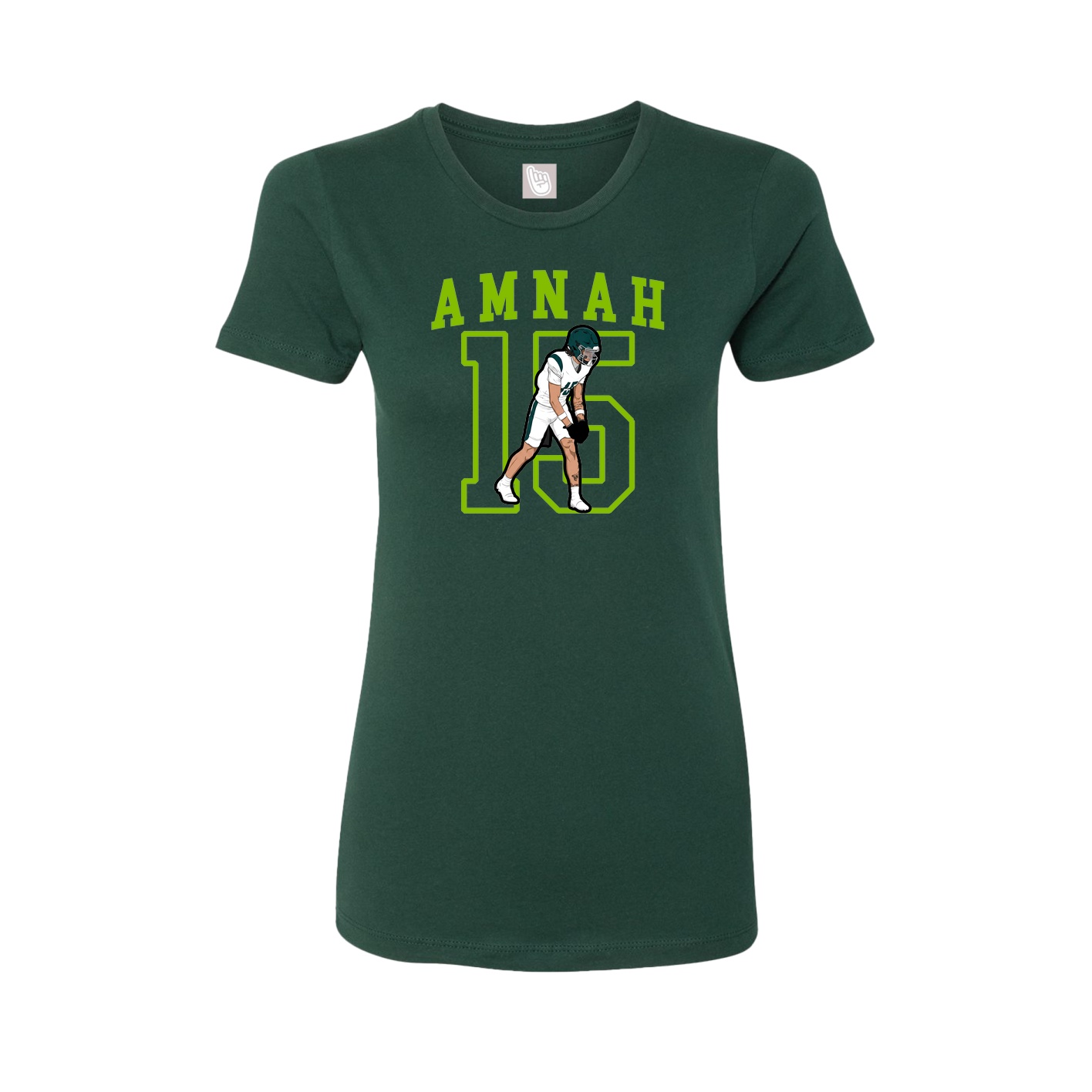 Fitted Women's Tee — Shirsey in Green