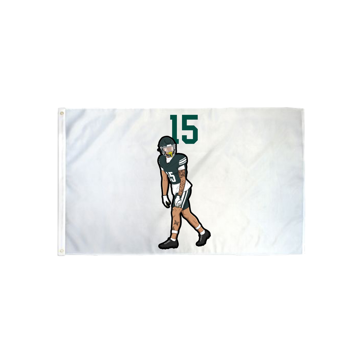 3x5 Flag — Number Top in Classic