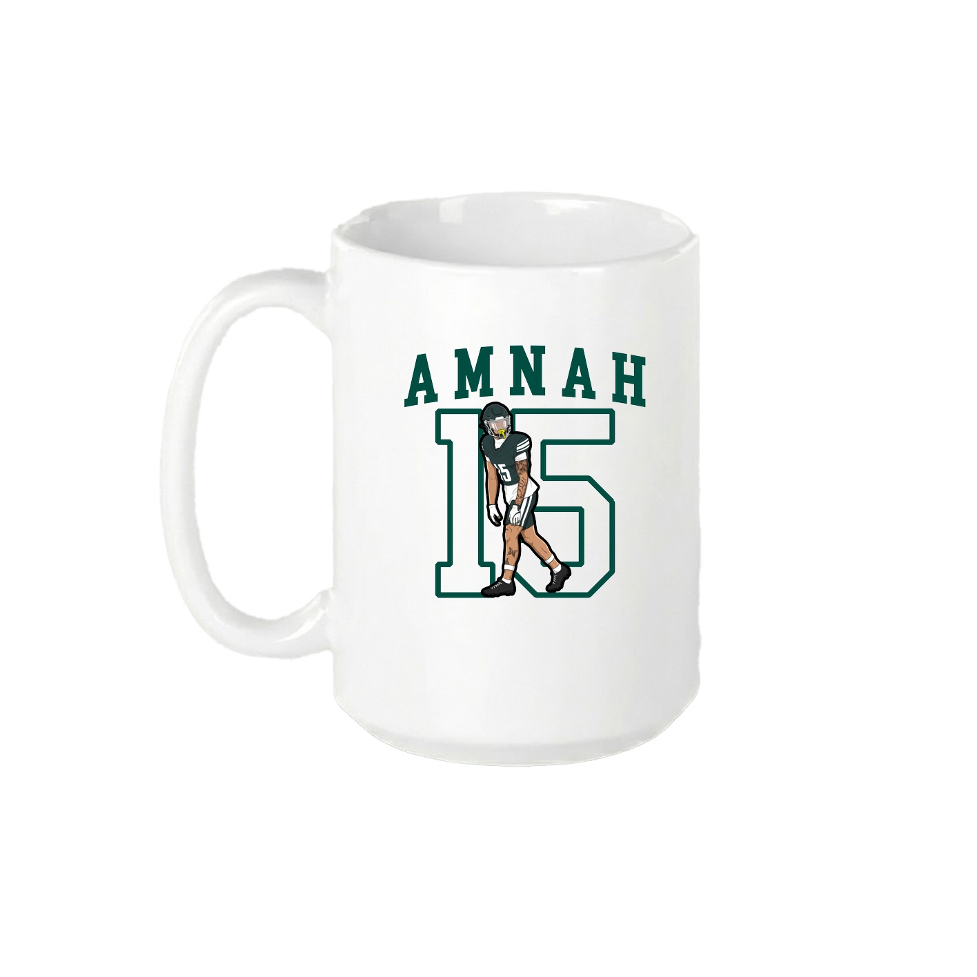 15oz Coffee Mug — Shirsey in White